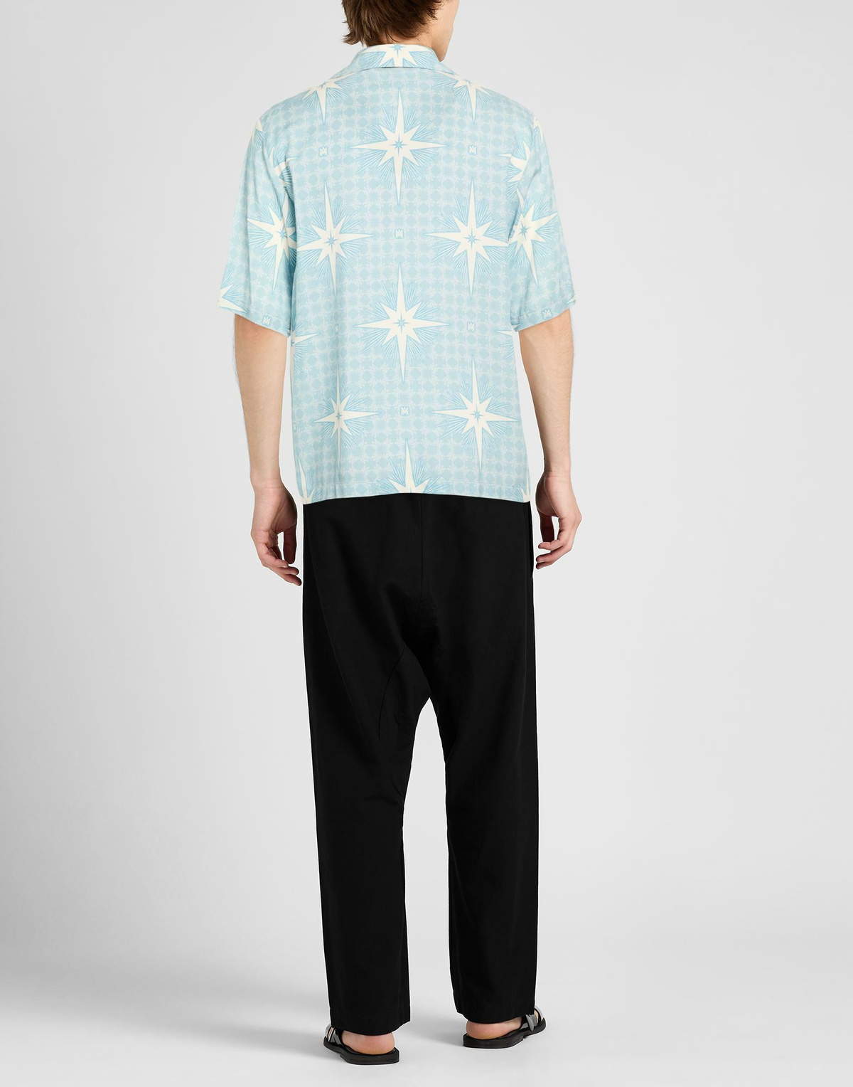 Amiri Mens Shirt Light in Blue