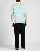 Amiri Mens Shirt Light in Blue