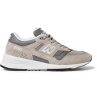 New Balance - 1530 Suede, Leather and Mesh Sneakers - Gray