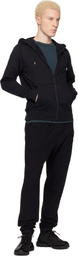 C.P. Company Black Light Fleece Lens Sweatpants