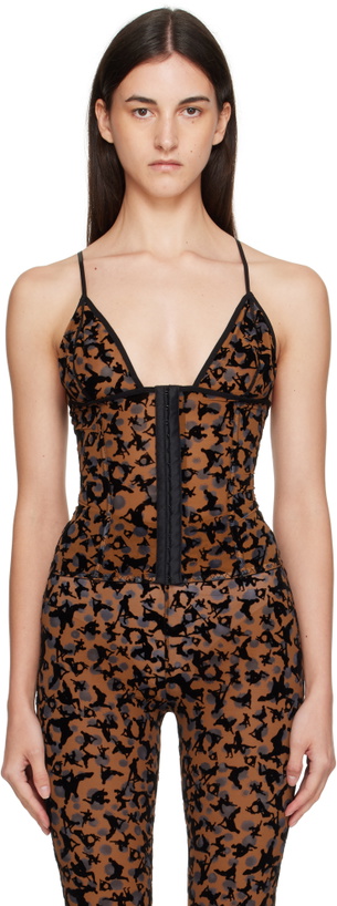 Photo: Poster Girl Brown Doll Top