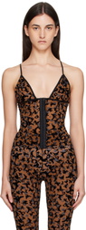 Poster Girl Brown Doll Top