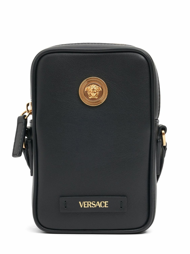 Photo: VERSACE - Medusa Leather Phone Holder