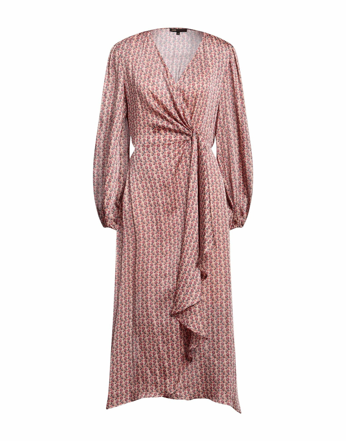 Maje Womens Midi dress Blush