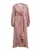 Maje Womens Midi dress Blush