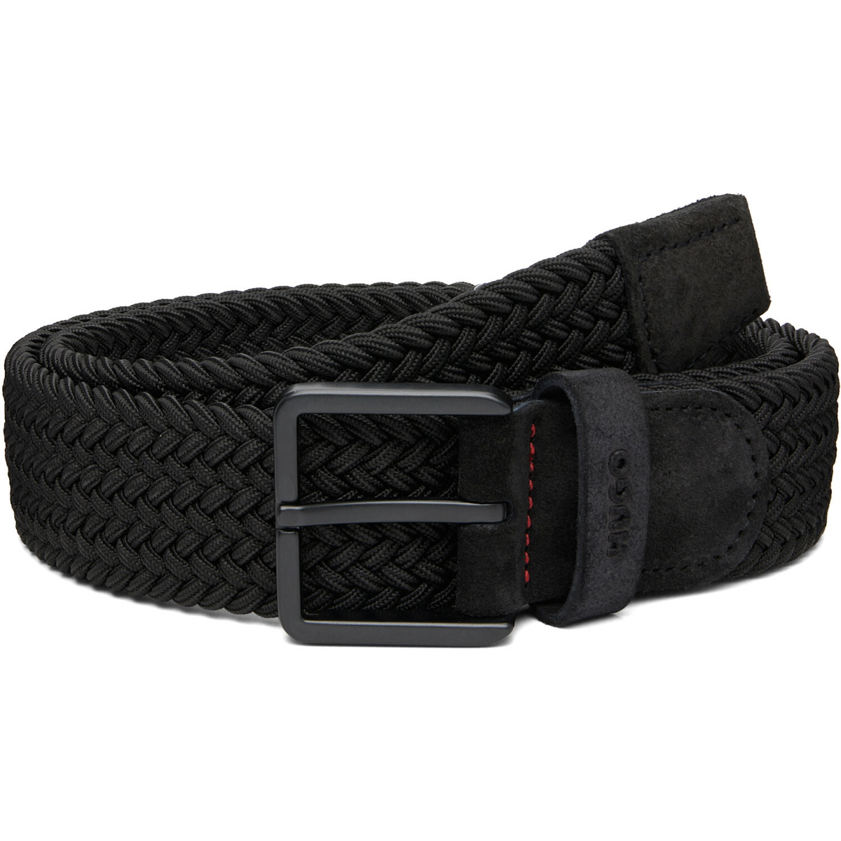 Hugo Black Braided Belt