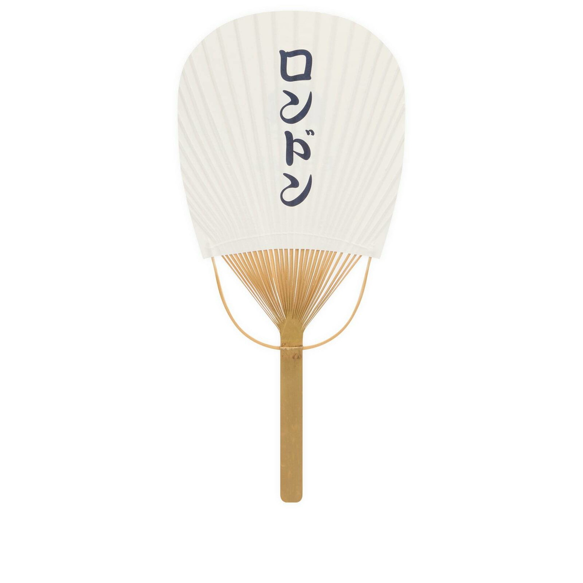 BEAMS JAPAN Paper Fan - Presented by END. in White/Blue 