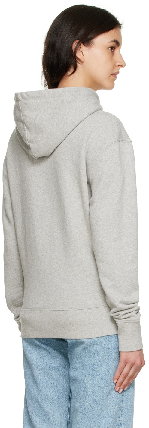 Maison Kitsuné Gray Olympia Le-Tan Edition Taxi Fox Hoodie