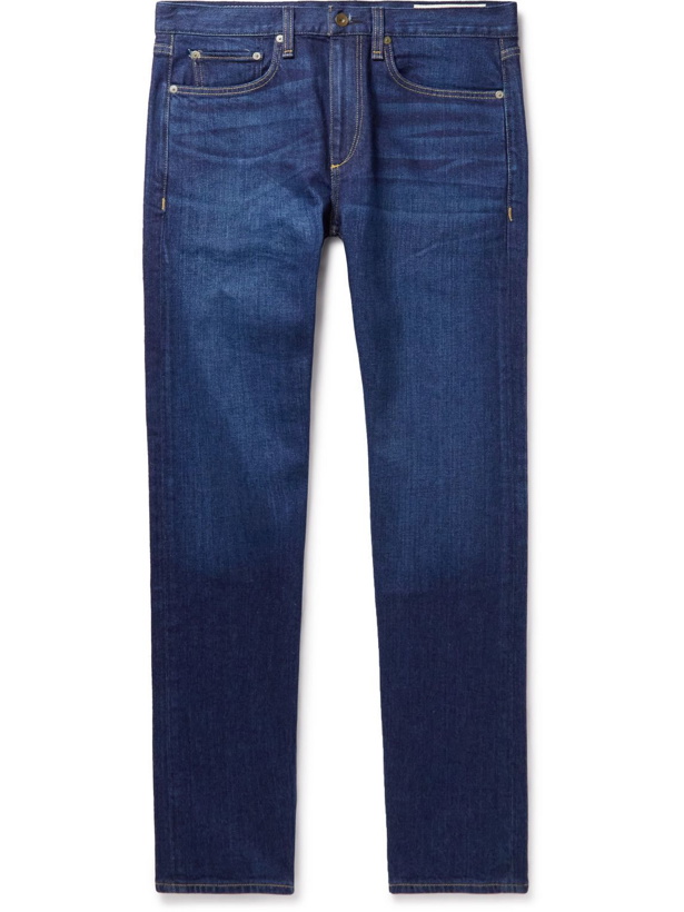 Photo: Rag & Bone - Fit 2 Slim-Fit Organic Stretch-Denim Jeans - Blue