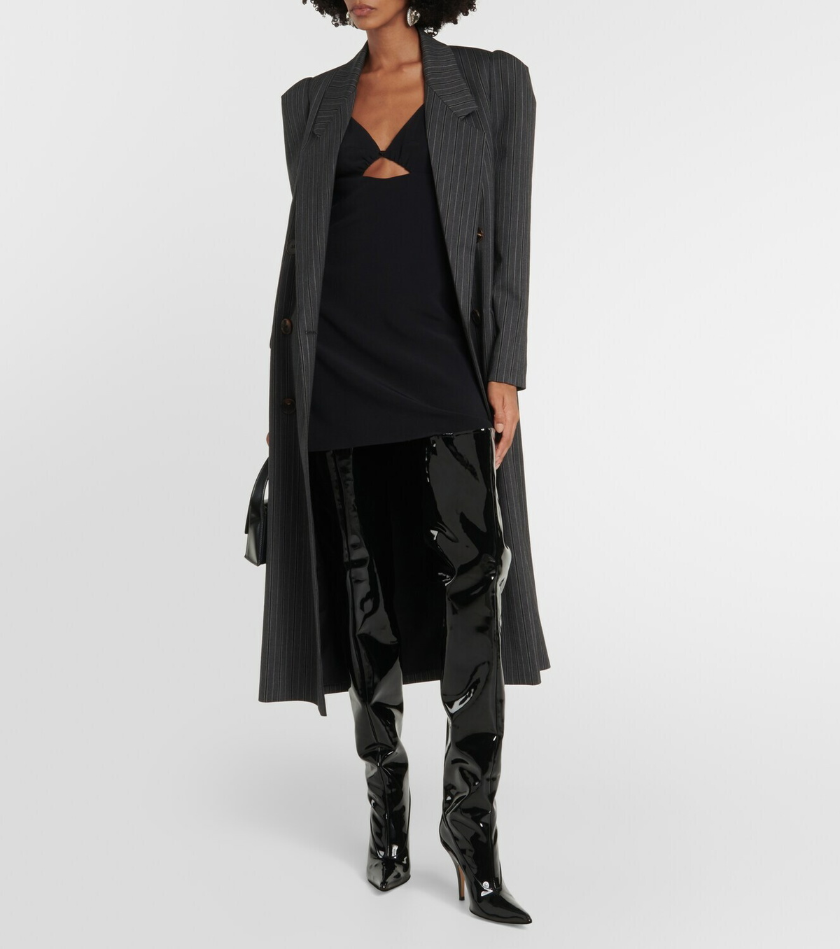 【Gia Borghini】 Gia 33デニム over-the-kneeブーツ Gia 33 denim over-the-knee boots in blue - Gia Borghini