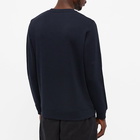 Norse Projects Men's Vagn Logo Crew Sweat in Dark Navy