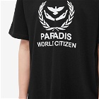 3.Paradis Men's World Citizen T-Shirt in Black