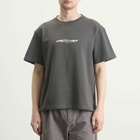 KA_YO_Prototype Men's Boxy Logo T-Shirt in Off Black