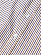 Nili Lotan - Cristobal Striped Cotton-Poplin Shirt - Blue
