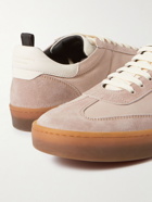 Officine Creative - Kombined Leather and Suede Sneakers - Pink