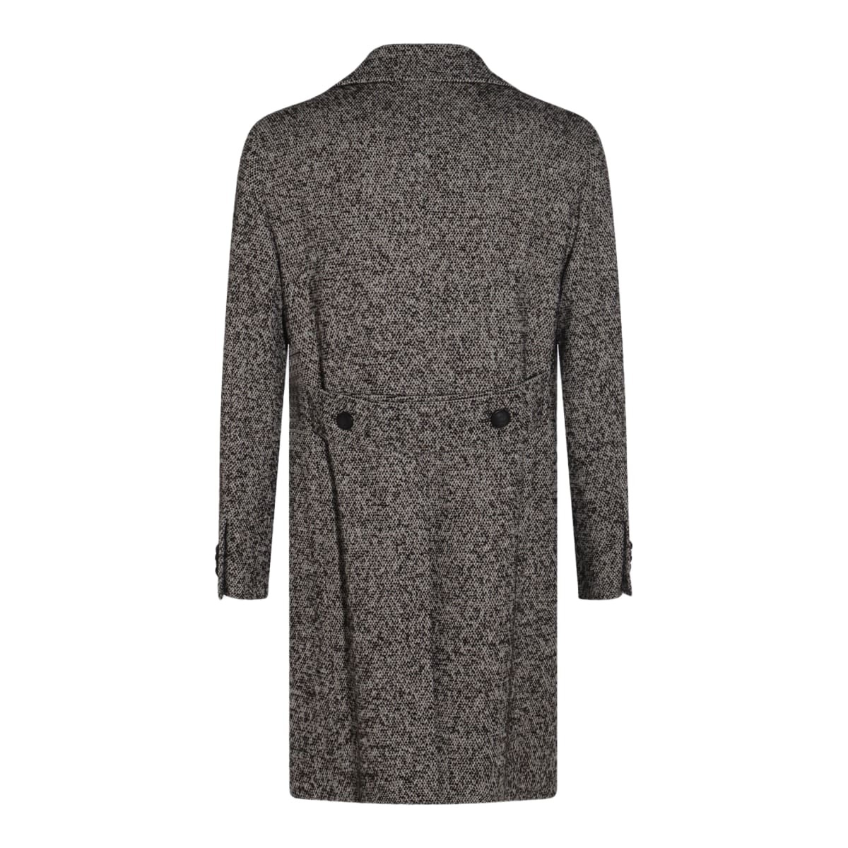 Tagliatore Grey Arden Wool Coat