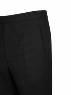 THE ROW - Pinstriped Baird Virgin Wool Pants