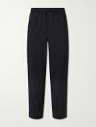 LOEWE - Straight-Leg Wool Drawstring Trousers - Black