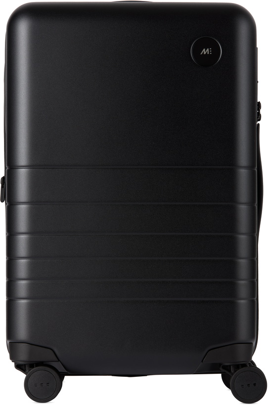 Photo: Monos Black Expandable Carry-On Suitcase