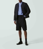 Junya Watanabe Pleated high-rise shorts