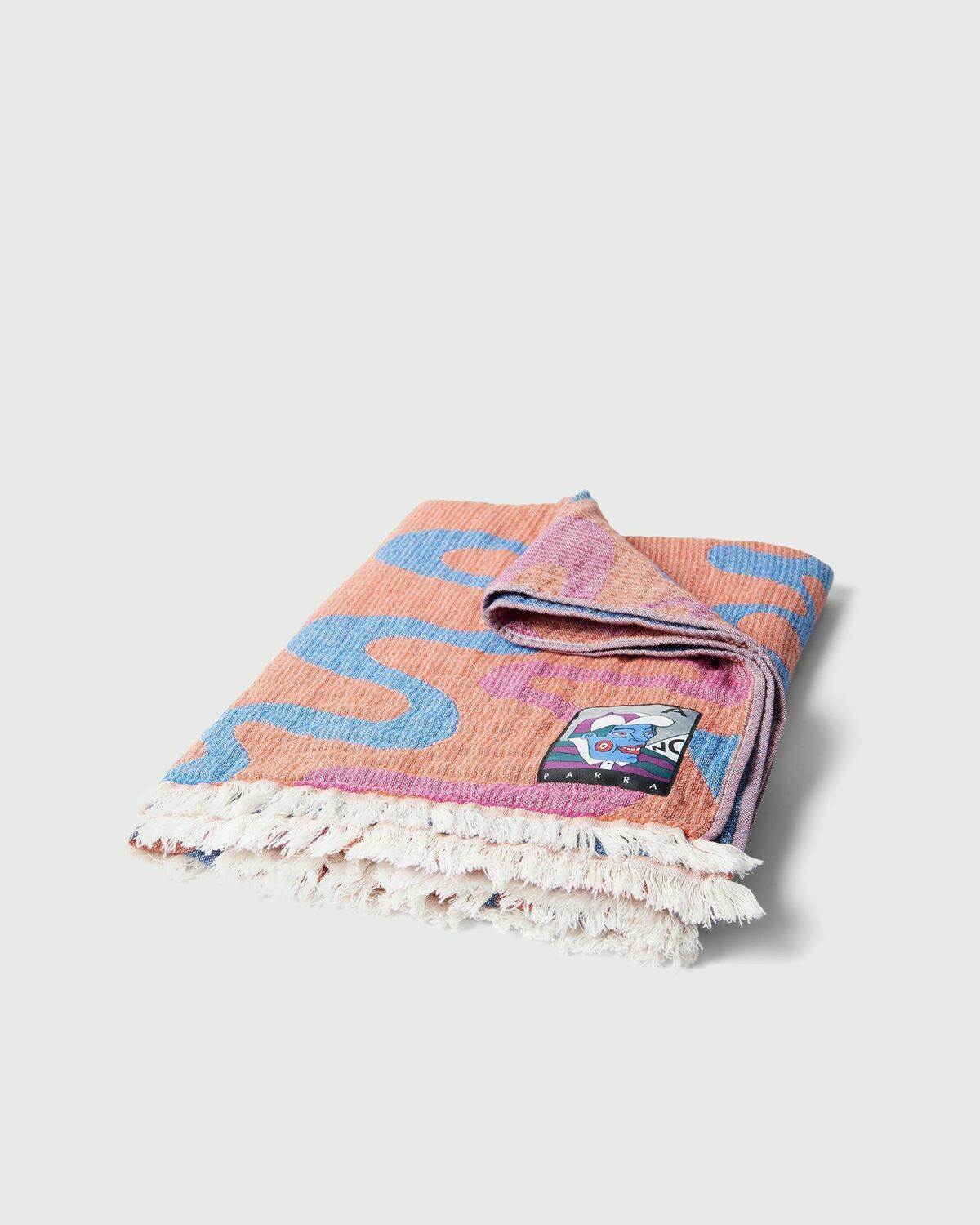 By Parra Splashed hammam beach towel multi/orange Mens Bathing