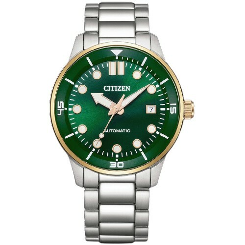 Photo: Citizen Automatic Green Dial Mens Watch NJ0196-80X