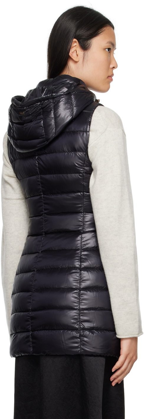 Herno Black Serena Down Vest Herno