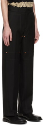 Andersson Bell Black Double Knee Trousers