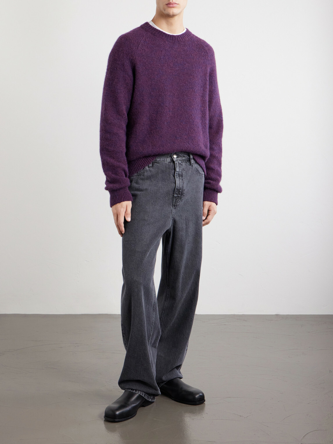 Jil Sander - Wide-Leg Jeans - Black