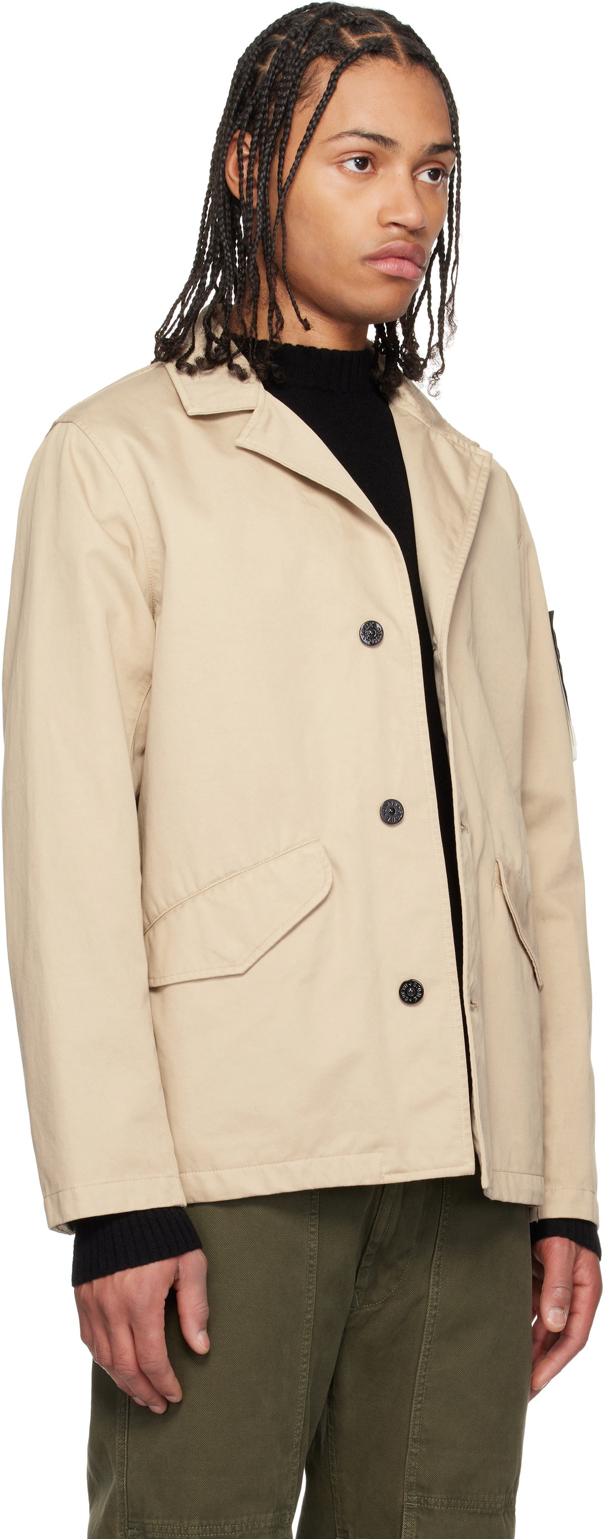 ジャケット・アウター STONE  Archive 03 RASO GOMMATO S STONE ISLAND Archive 03 RASO GOMMATO S - メルカリ