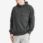 Snow Peak Men's Insect Shield Hoodie in Charcoal