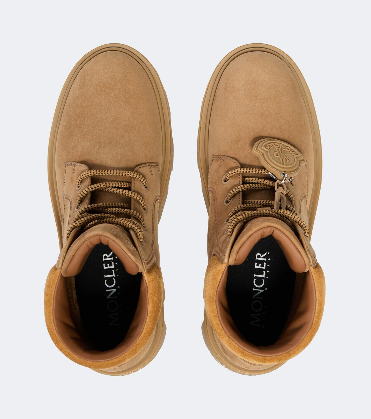 Moncler Peak City suede ankle boots