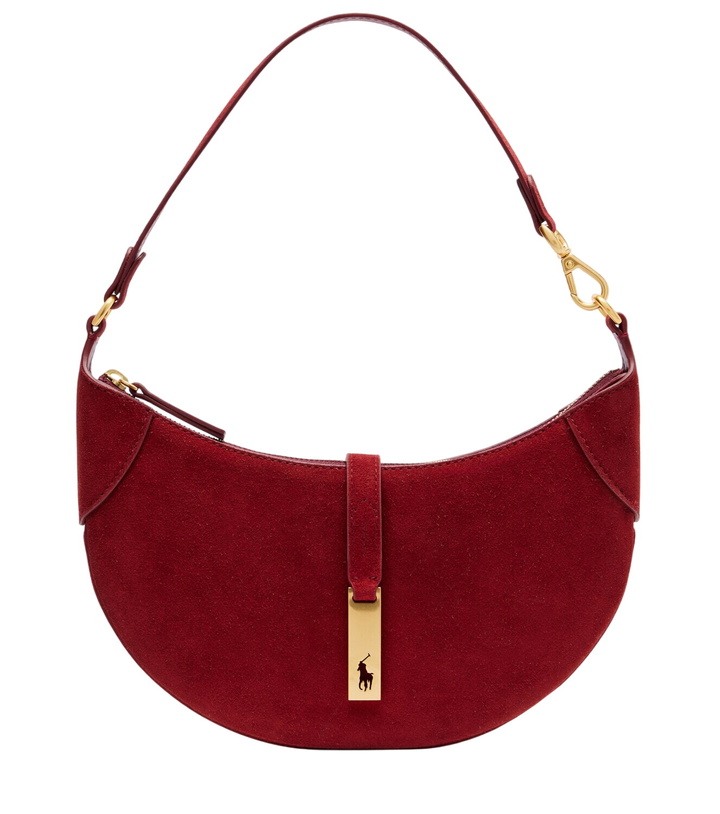 Photo: Polo Ralph Lauren Polo ID Mini suede shoulder bag