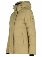 Moose Knuckles w Cloud 3q Beige Nylon Down Jacket