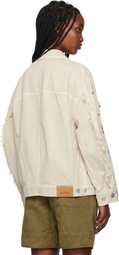 Isabel Marant Etoile Beige Manona Denim Jacket
