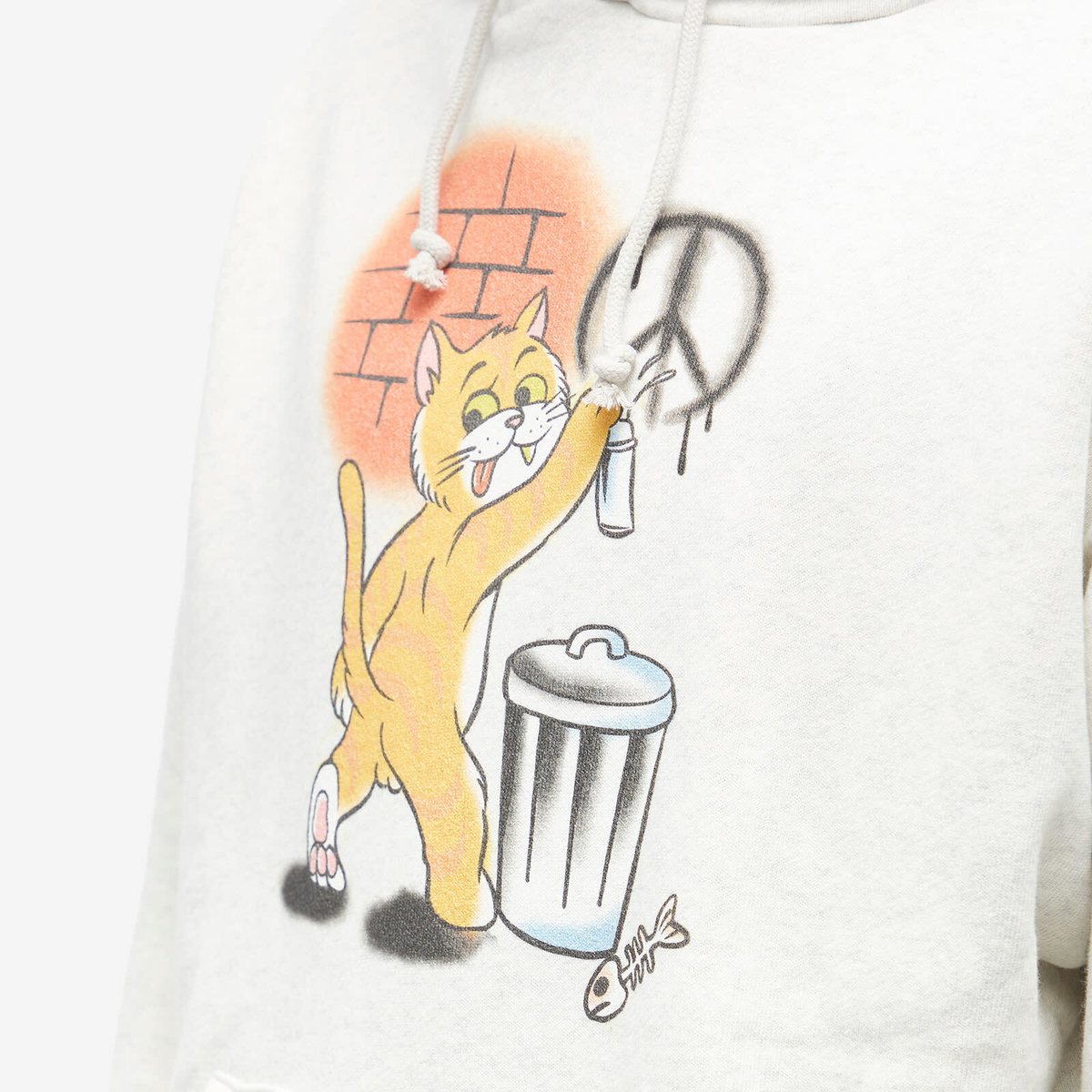 Flagstuff Men's x Lions NYC Hoodie in Grey