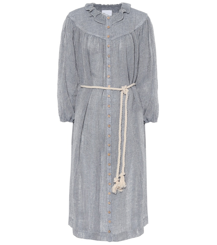 Photo: Lisa Marie Fernandez - Fiona linen shirt dress