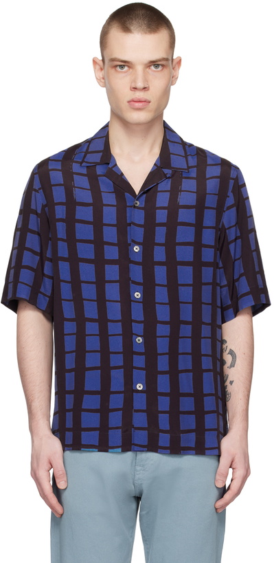 Photo: Paul Smith Blue & Black Check Shirt