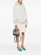 Gucci Neutral Ophidia Mini GG Supreme Backpack