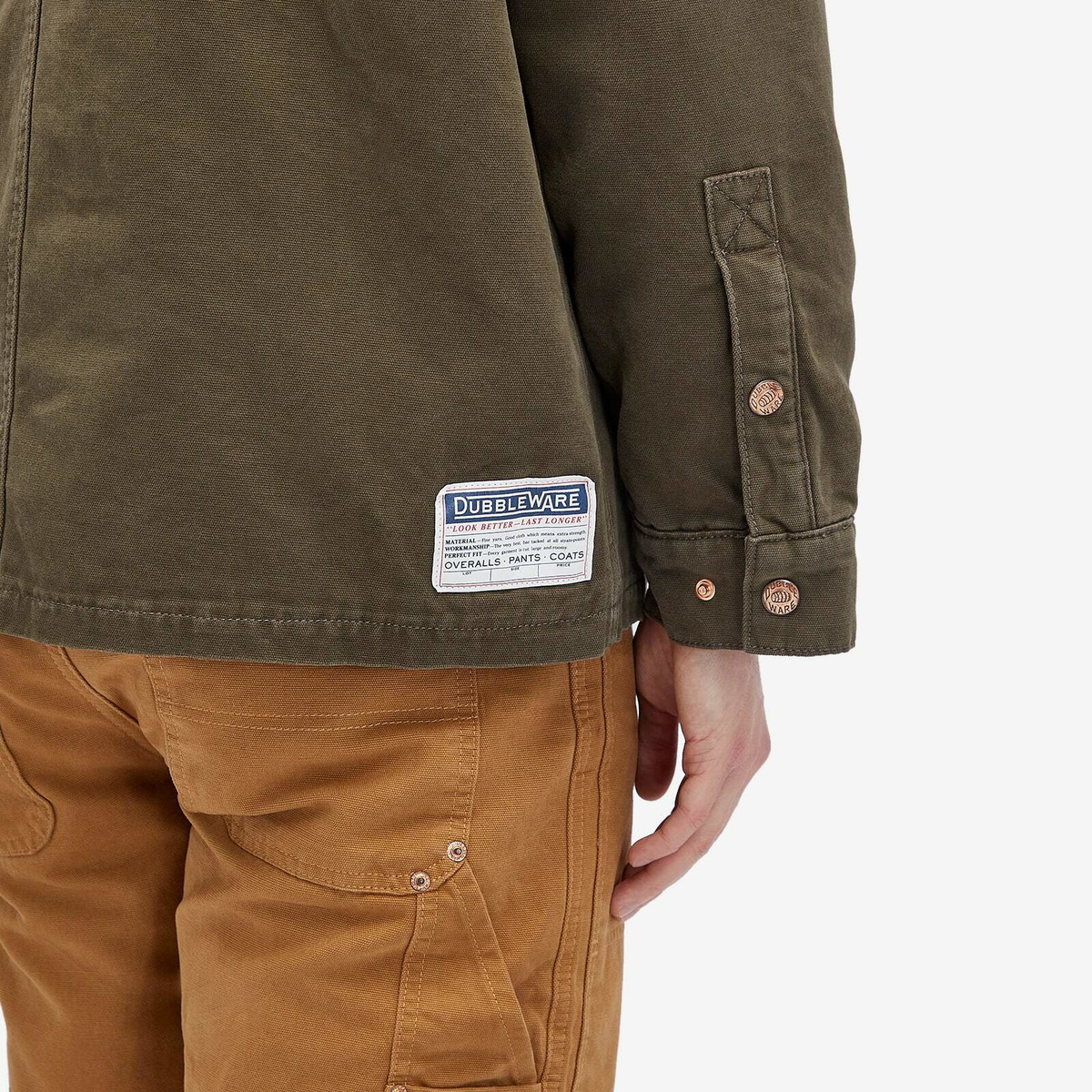 Dubbleware Men's Groveton Jacket in Sea Kelp