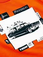 A.P.C. - JW Anderson Printed Cotton-jersey T-Shirt - Orange
