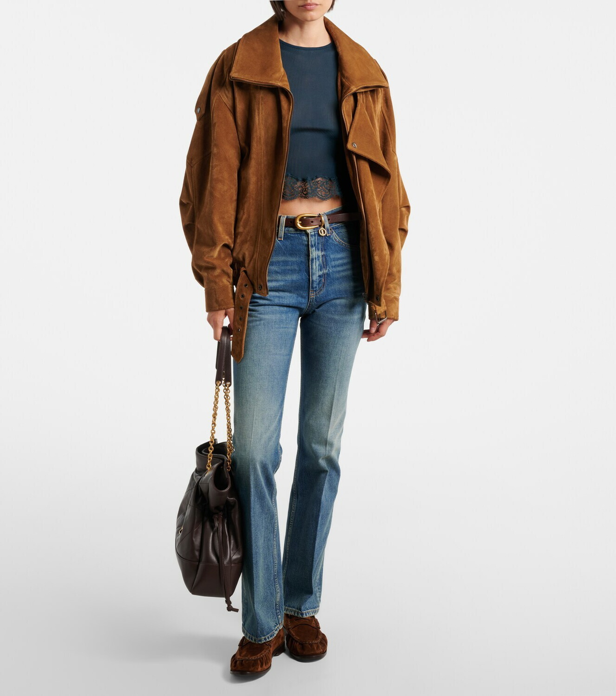 Saint Laurent Clyde straight jeans