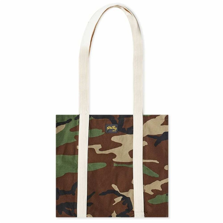 Photo: Stan Ray Men's Tote Bag in Woodland Camo