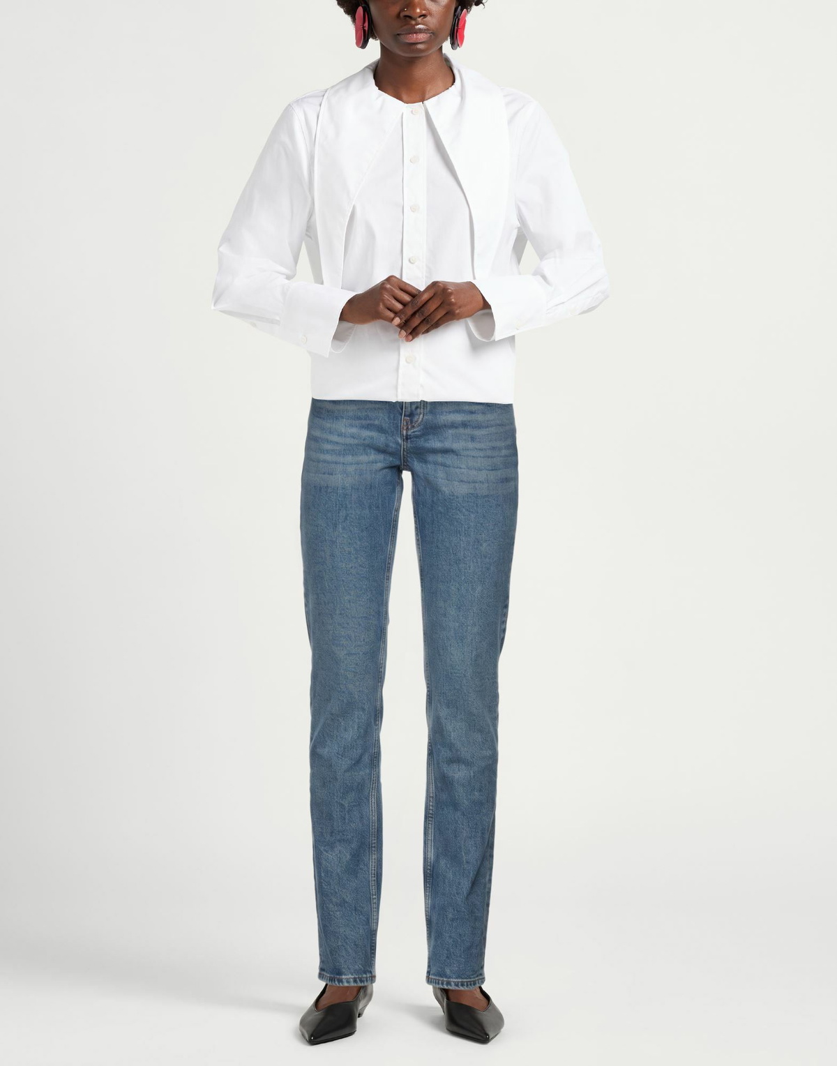 Maje Womens Jeans in Blue