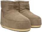 Moon Boot Taupe Icon Low Nolace Boots