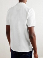 Drake's - Cotton-Piqué Polo Shirt - White