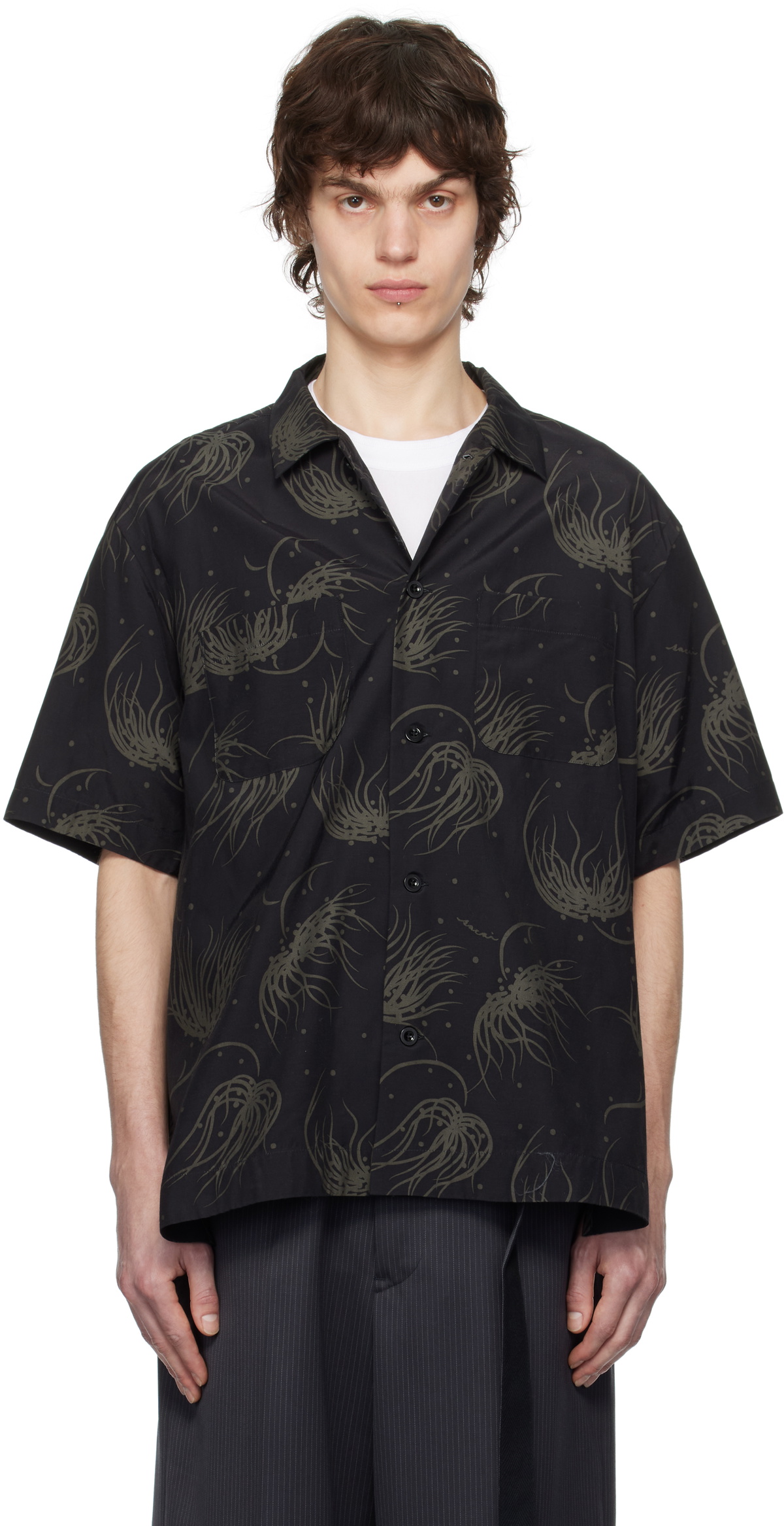 【sacai】2018SS 　Flower Print T-shirt Floral Print T-Shirt | sacai Official Store サカイ オフィシャル