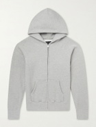 Les Tien - Cotton-Jersey Zip-Up Hoodie - Gray