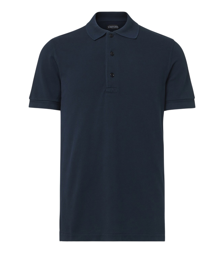 Photo: Tom Ford Piqué polo shirt