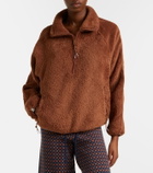 The Upside Harlow fleece half-zip sweatshirt